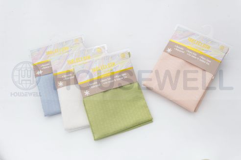 PEVA imprimé avec nappe en flanelle, imperméable, robuste