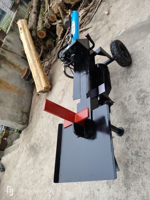 log chopping machine 10ton