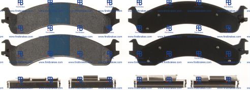 Taxi Mechanical Retention Brake Pads Backing Plates