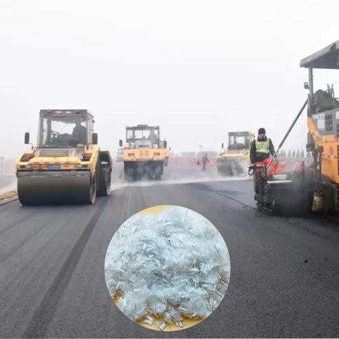 for Asphalt Polyester Staple Fiber for bridge polyester fiber